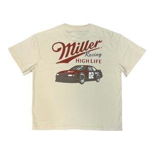 Miller Racing High Life 02 Graphic T-Shirt Beige